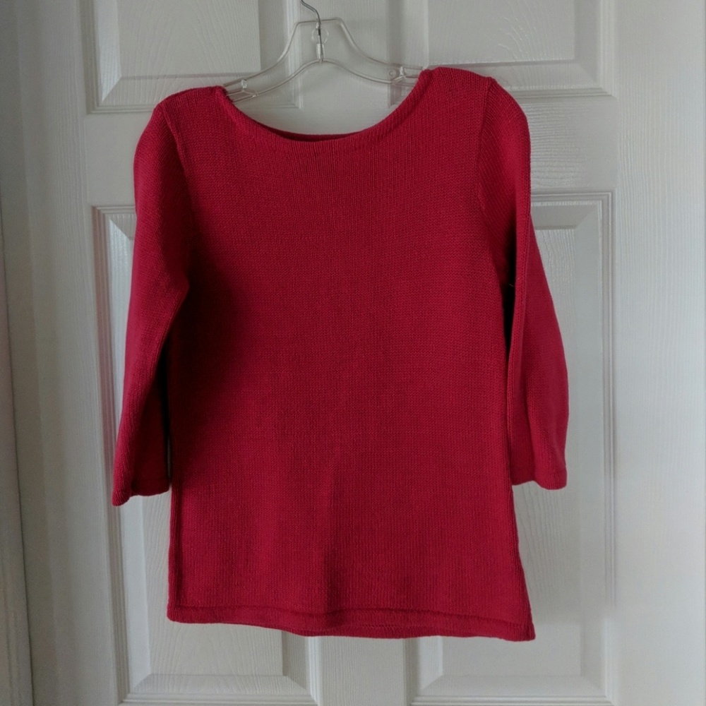 Lauren Ralph Lauren boatneck 3/4 sleeve sweater